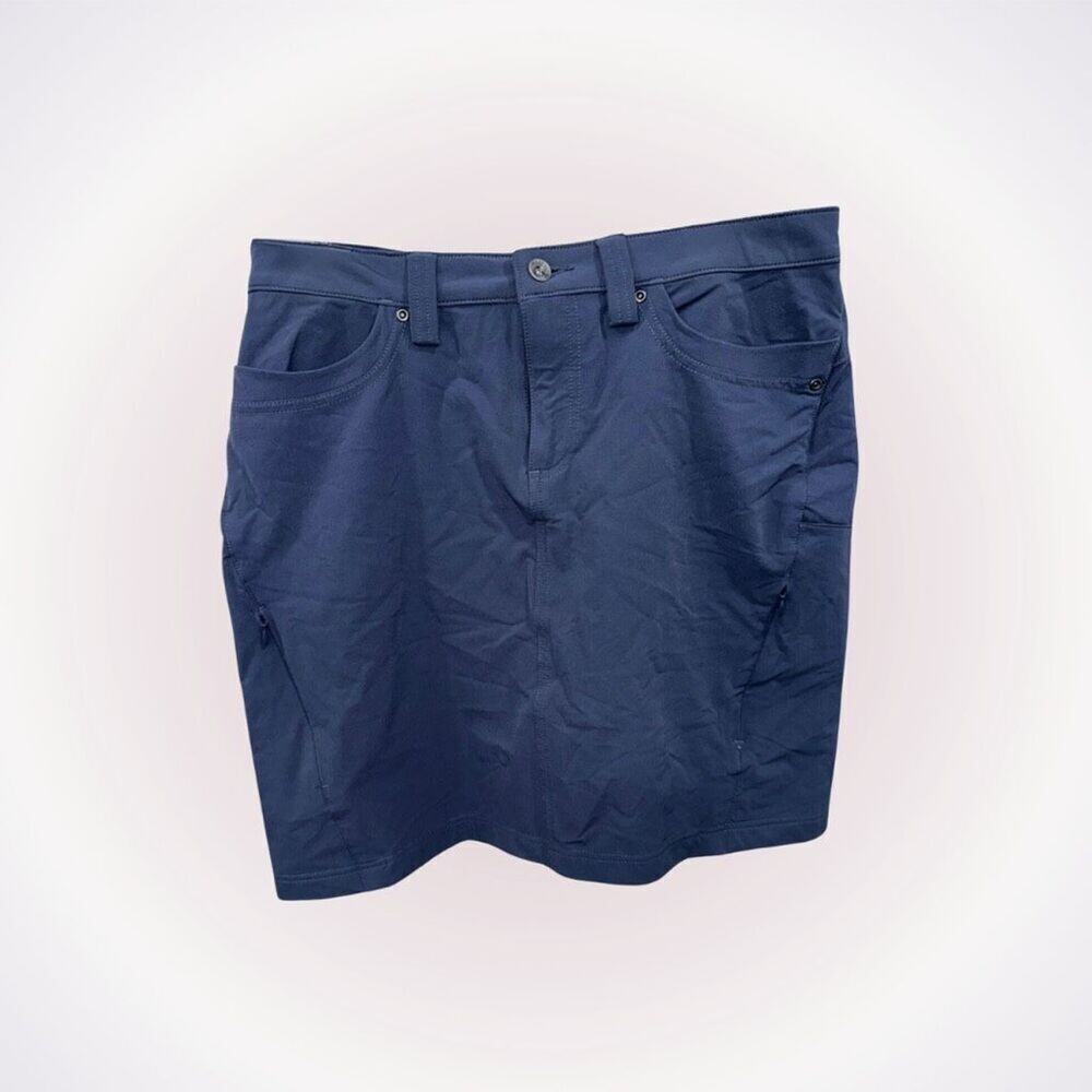Duluth Trading Co Blue Knee-Length Skirt | Sz 10